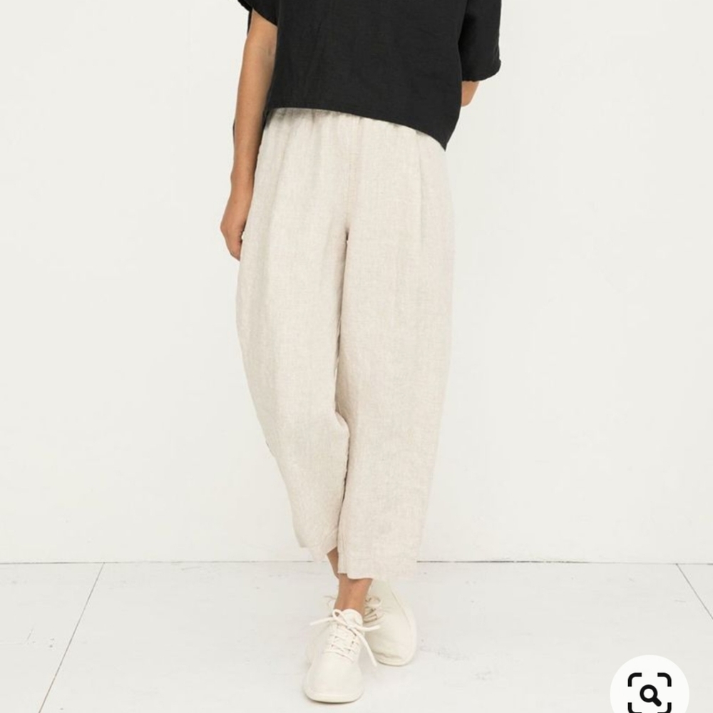Elizabeth Suzann Andy Trousers in Flax Linen